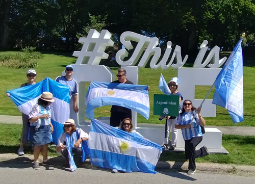 Argentines at One World Day
